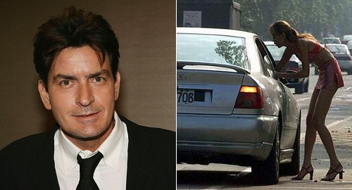 Charlie Sheen's Hooker Pluges of Cliff